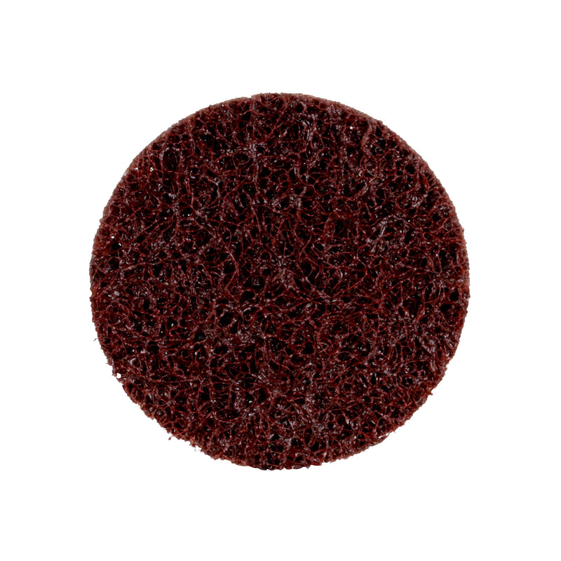 Scotch-Brite Roloc Precision Non-Woven Disc, PN-DR, Coarse, TR, 50.8 mm, 25/Inner Packaging, 100 Pieces/Box, Dispenser Pack