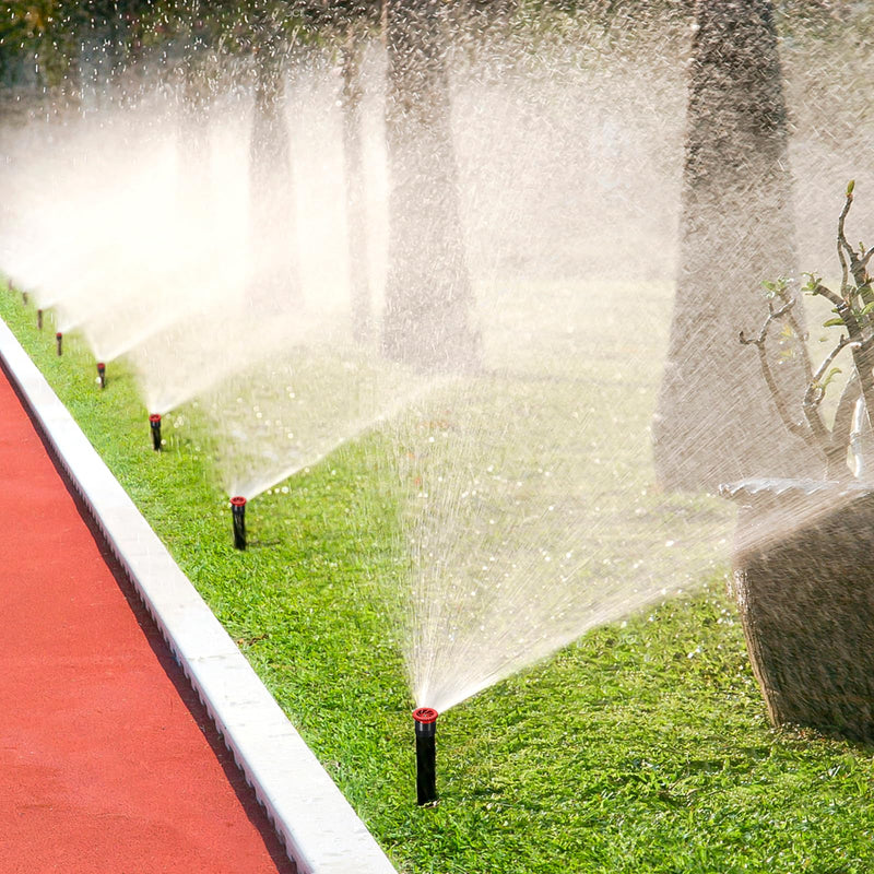 [Australia - AusPower] - 10 Pieces Variable Arc Nozzle, Replacement Pop-up Sprinkler Heads Compatible with Most of Adjustable Pop Up Sprinklers Spray Head for Garden Lawn Irrigation (10AN) 