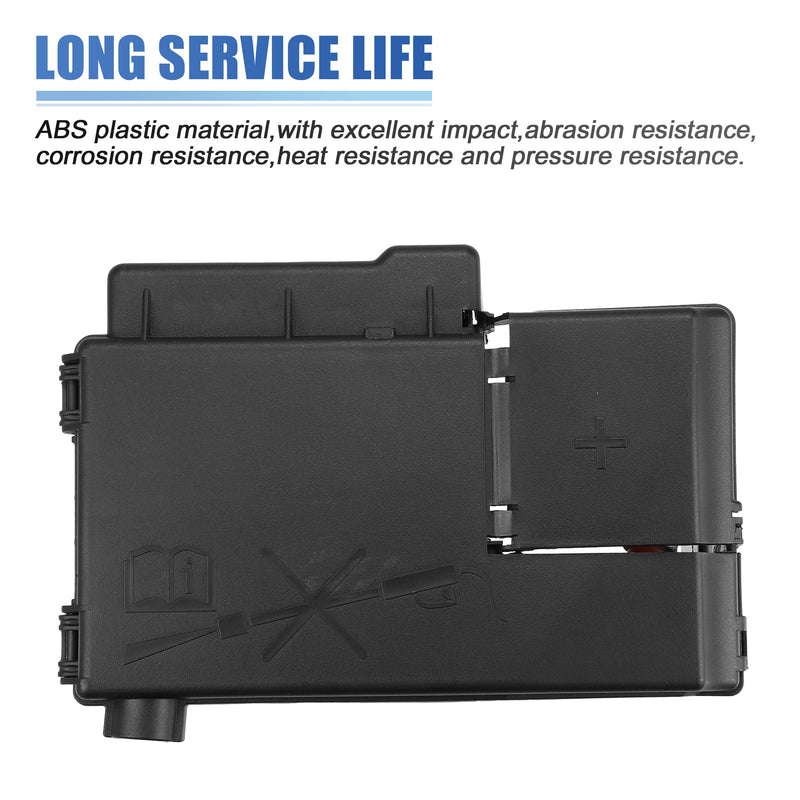 X AUTOHAUX Fuse Box Battery Terminal with Cover Fits for Cadillac ATS XTS Engine Compartment Fuse Block for Chevrolet Malibu Replacement 20914309 84499606