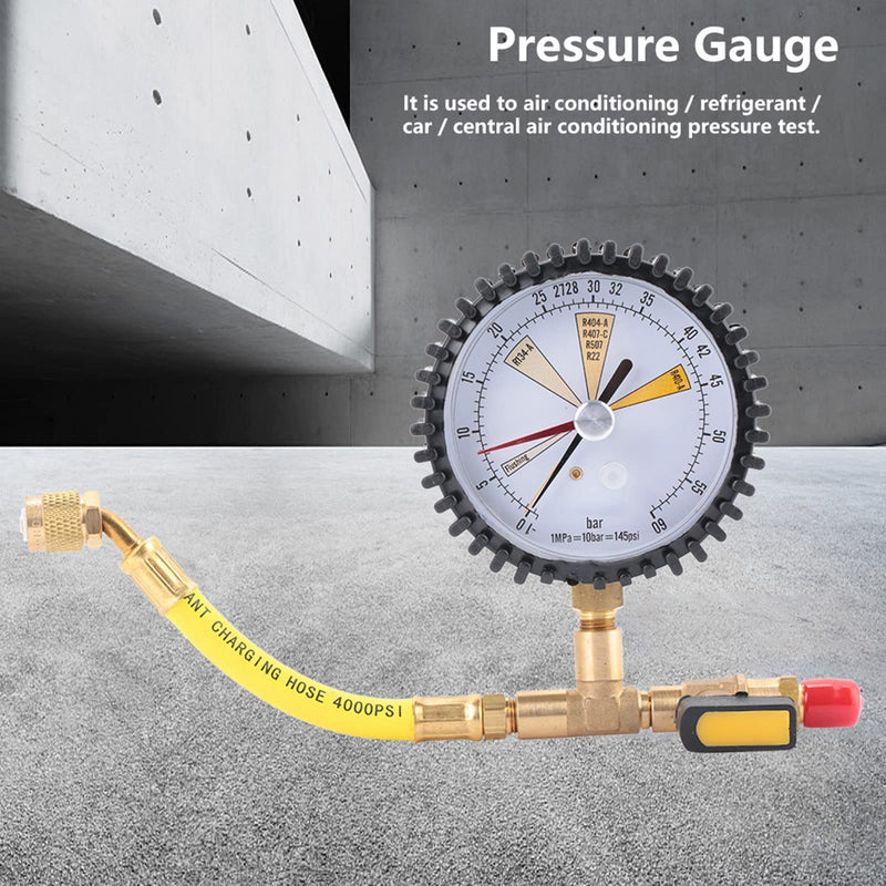[Australia - AusPower] - Nitrogen Pressure Test for AC and Refrigeration Vacuum Pressure Gauge 