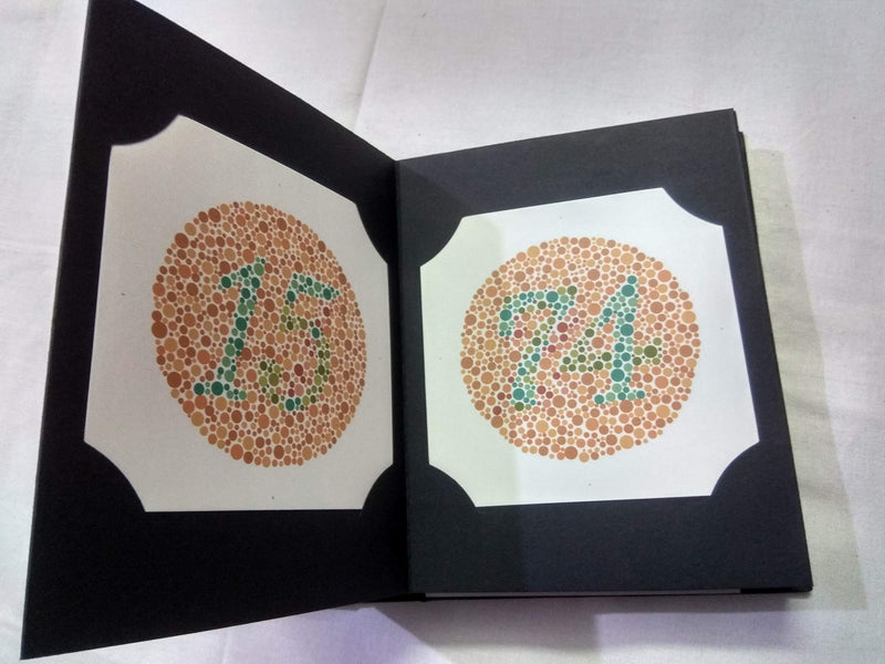 [Australia - AusPower] - Ishihara Colour Vision Test Book for Color Deficiency 24 Plates with User Manual 
