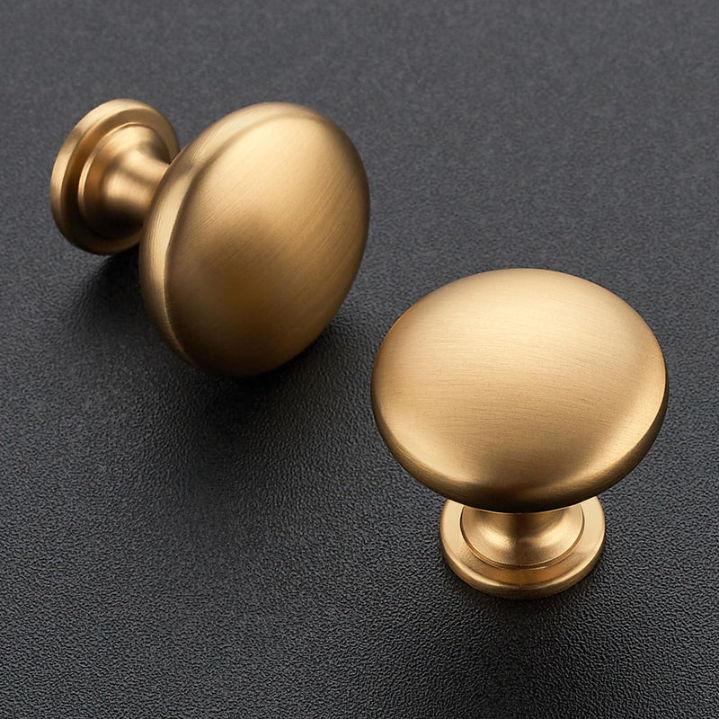 Ravinte 10 Pack Kitchen Cabinet Knobs Dresser Knobs Drawer Champagne Bronze Drawer Pulls Door Handles for Cupboard and Dresser