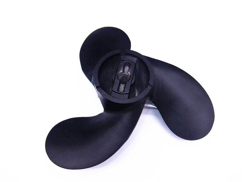 SouthMarine F6 Aluminum Alloy Propeller 309-64107-0 309641070M 309-W64107-0 309B641070 3F0B645120 for Tohatsu for Nissan 2.5HP 3.5HP for Mercury 48-815084A02 3.3HP for Evinrude Johnson 0766539