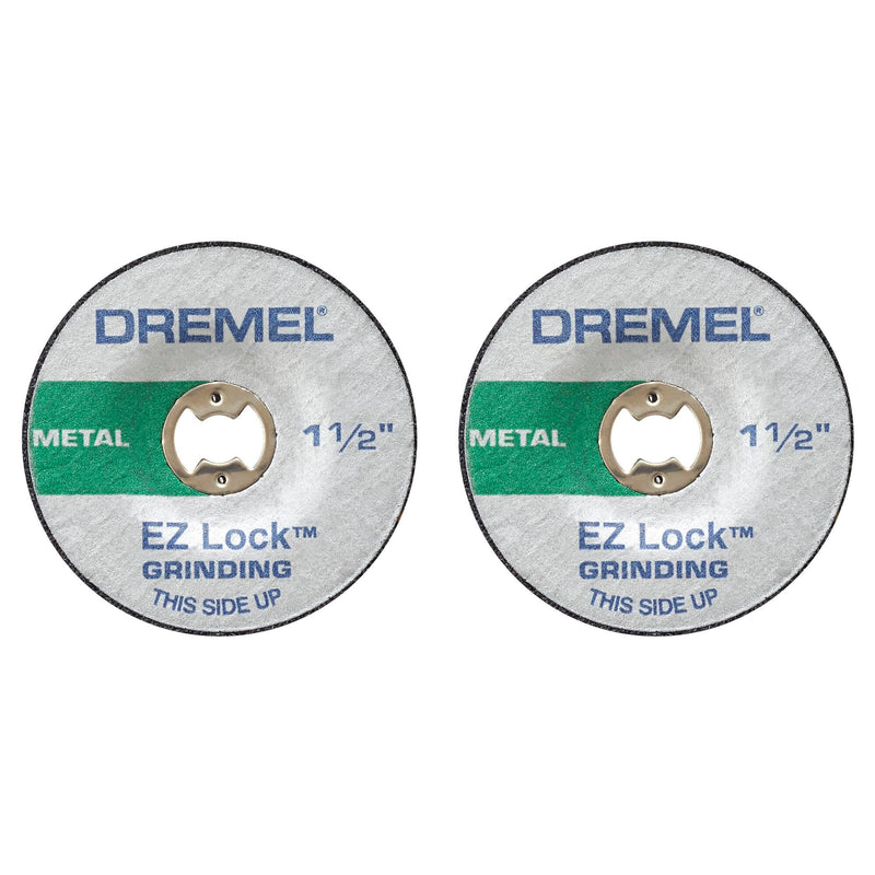 Dremel EZ541GR Aluminum Oxide Grinding Wheel (2-Piece)