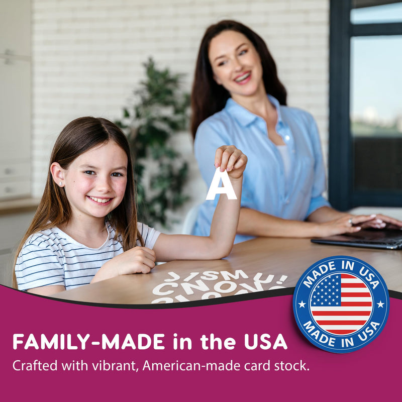 [Australia - AusPower] - 209 Pcs 3 in. White Bulletin Board Letters & Numbers, Capital Letters, Numbers, Punctuation, US Made Card Stock Punch Out Letters for Poster, Bulletin Board, Classroom - Precut Letters & Numbers 