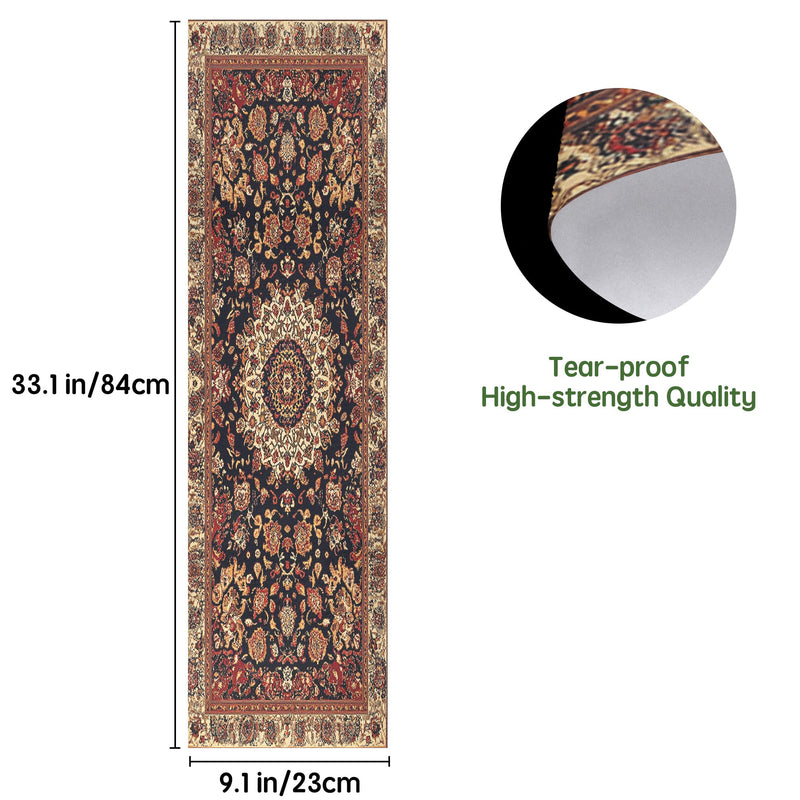 Vintage Brown Rug Grip Tape Dark Brown Retro Carpet Western Aesthetic Skateboard Grip Tape 33x9 inch Non-Slip Sandpaper Tape, Grip Tapes for Skateboard Longboard Roller Board Stair Treads Brown carpet