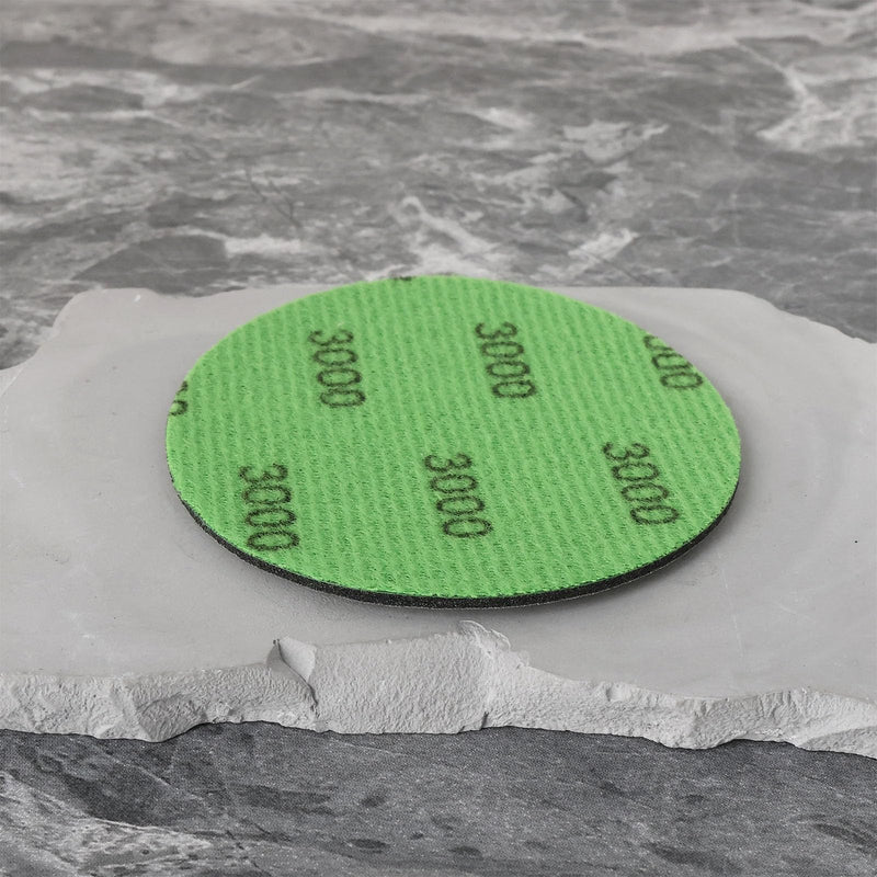[Australia - AusPower] - Create idea 5 x Fine Sanding Discs Diameter 75mm 3000# Compatible with Hookit Trizact Sanding Discs for Removing Paint Defects Sanding Pad 