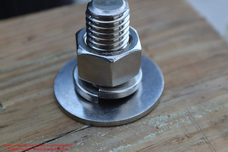 [Australia - AusPower] - Bolt Dropper Complete 1/4" Hex Pack - 100 Bolts, 100 washers & 100 Nuts 