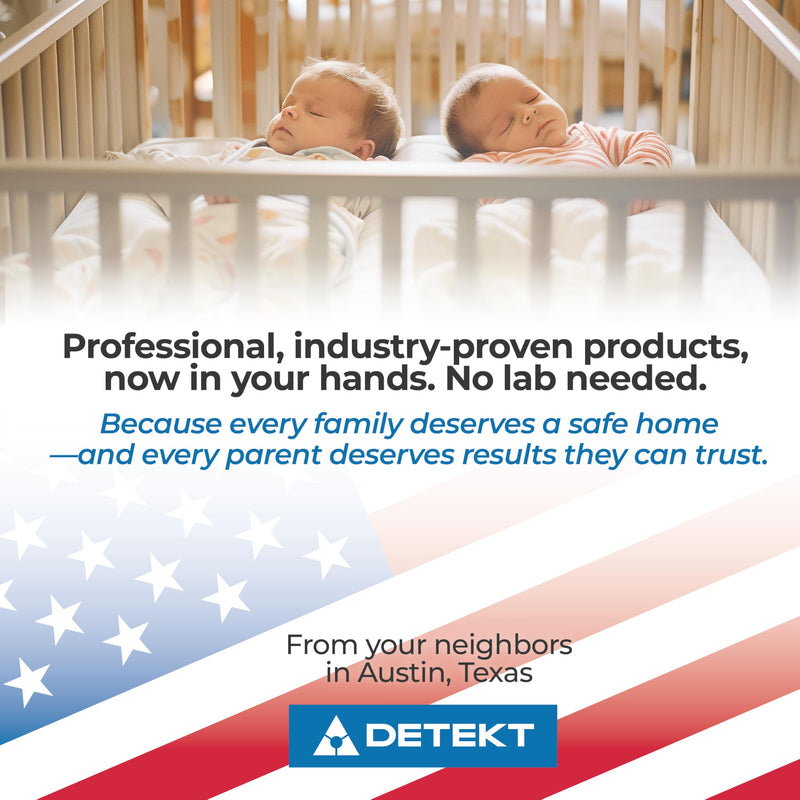 [Australia - AusPower] - Nursery Prep Kit for Expecting Parents – Test Air, Water, Surfaces – Mom-Approved for Peace of Mind – Prep Your Nursery with Confidence – Made in USA by Detekt 00199284448254 