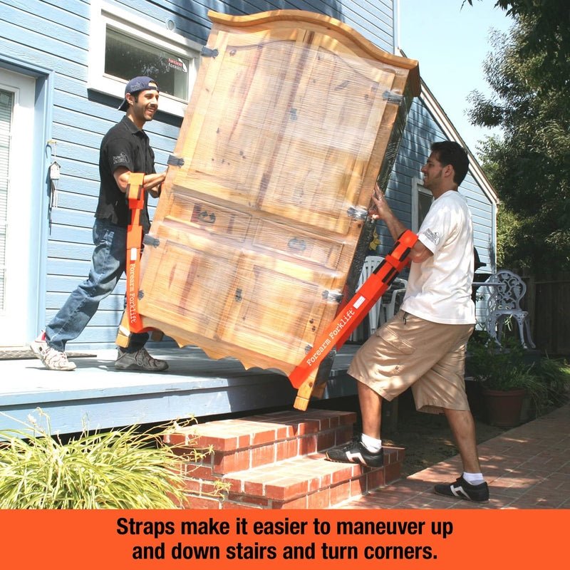 [Australia - AusPower] - Forearm Forklift 2-Person Lifting and Moving Straps - Lift, Move and Carry Furniture, Appliances, Mattresses or Any Item up to 800 lbs. Safely and Easily Like a Pro, Ultramarine Blue Special Edition 1-Pack Cargo Strap 