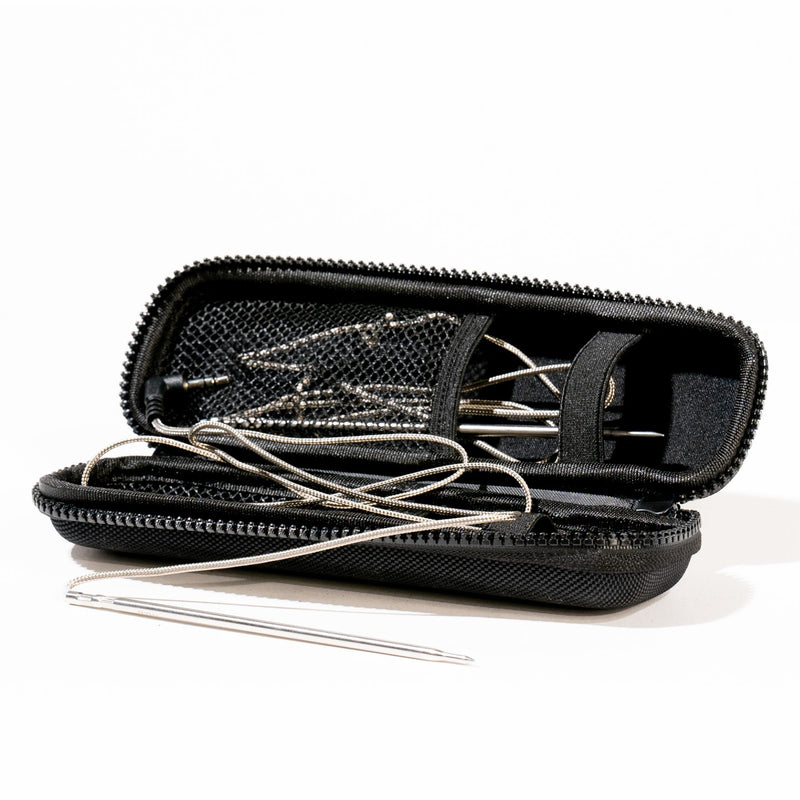 [Australia - AusPower] - Current® Food Probe Expansion Kit - Dual Wire Temperature Probes with App Integration, Precise Monitoring, Durable High-Heat Wires, Includes Zippered Carrying Case 