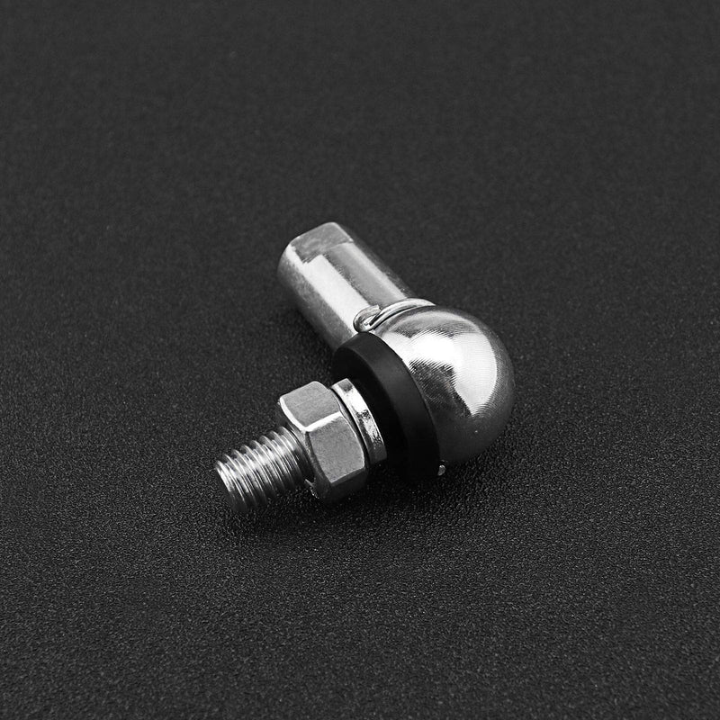 [Australia - AusPower] - 4Pcs Angle Linkage Ball Joint Kit, with Spring Clip Dust Seal CS DIN 71802 Gear Linkage Replacements M10 (RH) 