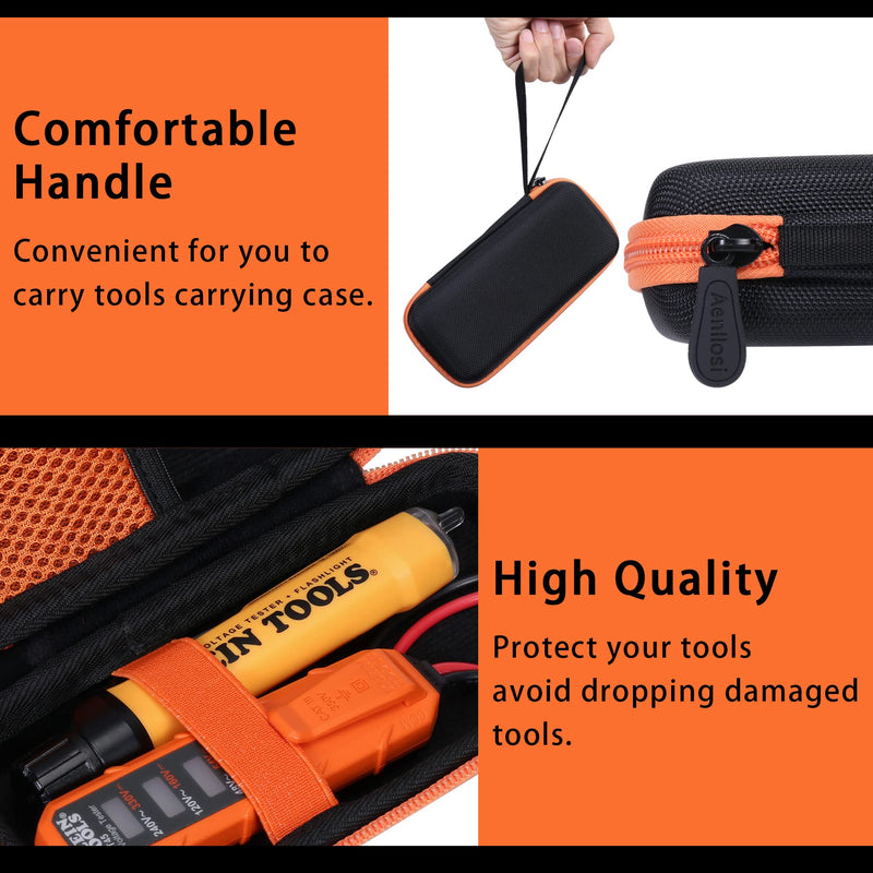 [Australia - AusPower] - Aenllosi Hard Carrying Case Compatible with Klein Tools NCVT1P/NCVT-2/NCVT2P/NCVT-3/VT3P/NCVT-4IR/NCVT-5A/NCVT6 Non Contact Voltage Tester 