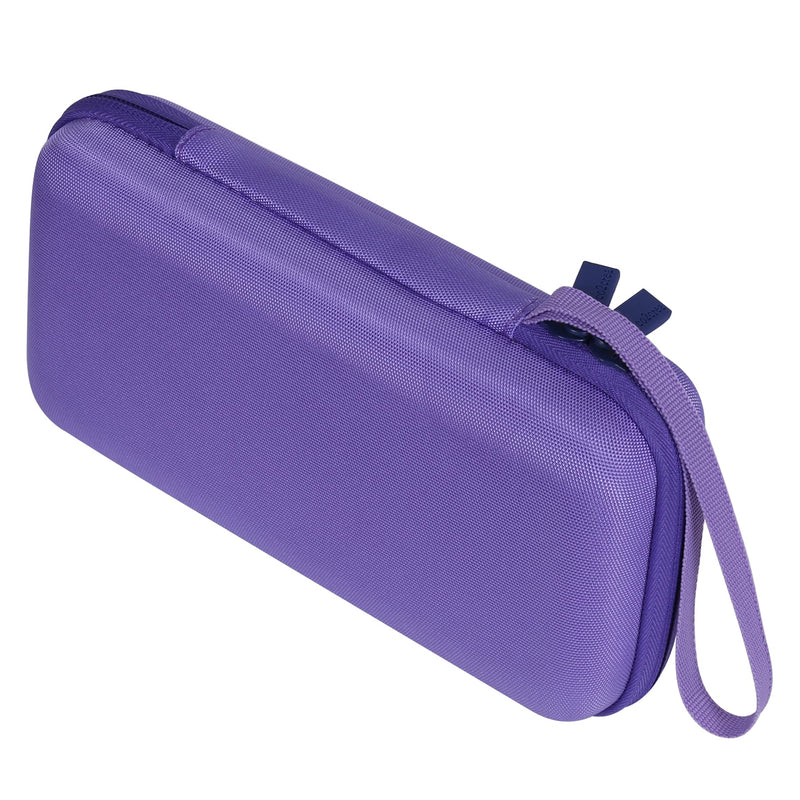 [Australia - AusPower] - co2CREA Hard Case Compatible with Texas Instruments TI-84 Plus CE/TI-84 Plus/TI-Nspire CX II CAS/TI-Nspire CX II/TI-83 Plus/TI-89 Titanium/TI-85 / TI-86 Color Graphing Calculator, Purple Iris Purple Case 