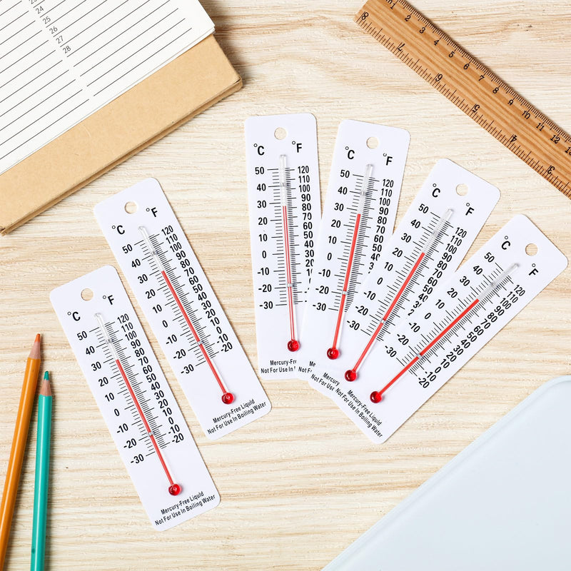[Australia - AusPower] - Maitys 20 Pcs Student Thermometers Mercury Free Science Thermometer School Supplies Boiling Point Thermometers for Classroom Teaching Tools 