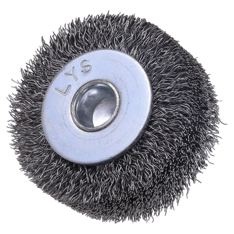 [Australia - AusPower] - 2 Pack Wire Wheel Brush Wire Wheel Brush for Drill Attachment, Rocaris 2 Inch Heavy Duty Wire Brushes Removal Paint Rust & Corrosion, 0.0118" Carbon Steel Wire, 1/4in Shank, 20000RPM 