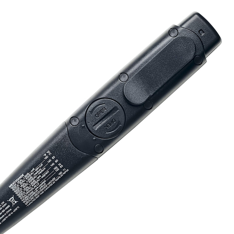 [Australia - AusPower] - CDN ProAccurate® Waterproof Digital Thermometer with Protective Sheath, Easy to Read Display, 2.75" Stem with Thin Tip, Black/White (Q2-450X) Black/White Display - 2.75" Stem 1 EA 