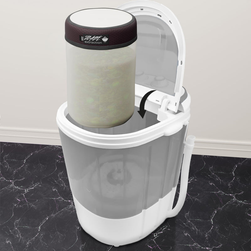 [Australia - AusPower] - Bubble Bag - 11 Litre / 3 Gallon 220 Micron All-Mesh Zip Filter Bag 20 x 30 cm for Bubble Machine - Perfect for Herb Extraction | Essential Oils | Coffee & Beer Brewing 