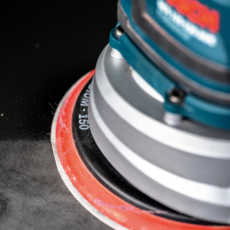 [Australia - AusPower] - Bosch 1 x Expert Multihole (Multi-Hole) Universal Support Plate, 150 mm (Diameter 150 mm, Professional Accessories Random Orbital Sander) 2-Ø 150 mm Diameter: 150 mm 