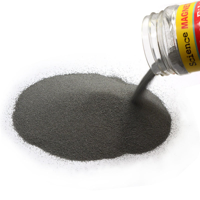 [Australia - AusPower] - 12 oz Fine Iron Filings Magnetic Iron Powder for Magnet Education and School Projects - Discover The World of Magnetics & See Magnetic Lines of This Unseen Force & More (One Pack) 1 Piece 