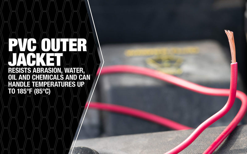 [Australia - AusPower] - Southwire 55667423 Primary Wire; 18-Gauge Bulk Spool; 100-Feet; Red 