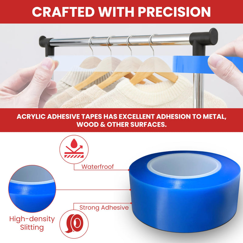 [Australia - AusPower] - GGR Supplies T.R.U. UHMW High Impact Abrasion Resistant Slippery Tape with Acrylic Adhesive. 36 Yards (1" (25 mm) 1" (25mm) 