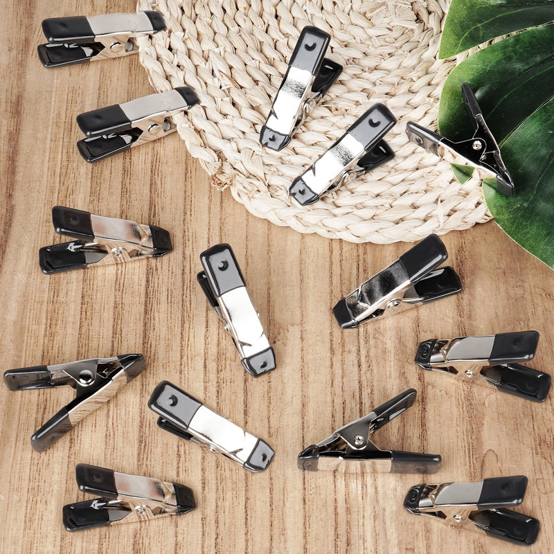 [Australia - AusPower] - HANSOM 30 Pcs Small Clamps,Garden 2 Inch Mini Spring Clips Clamps Heavy Duty for Crafts/Backdrop/Greenhouse,Metal Chip Clips Open Mouth is 3/4 Inch for Woodworking Photography 