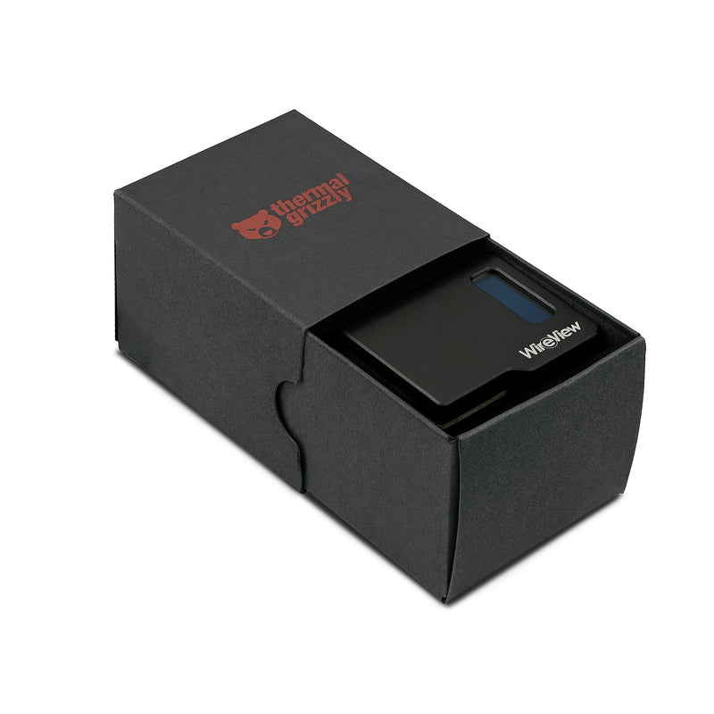 Thermal Grizzly WireView GPU - 1x12 VHPWR Normal - GPU Power Consumption Measuring Device - PCIe Power Connector - Real Time Direct Monitoring - Made in Germany TG-WV-H1N