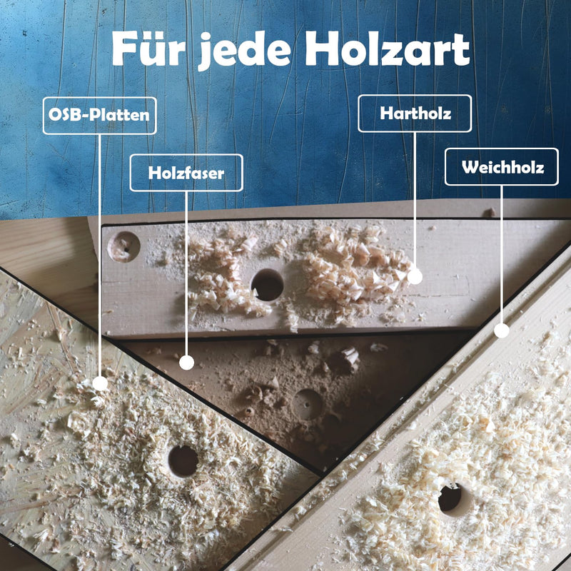 [Australia - AusPower] - AM-Zerspanungstechnik Forstner Drill Bit Diameter 16 | Professional Wood Drill | Branch Hole Drill | Hinge Hole Drill | Pot Drill - 16 mm 