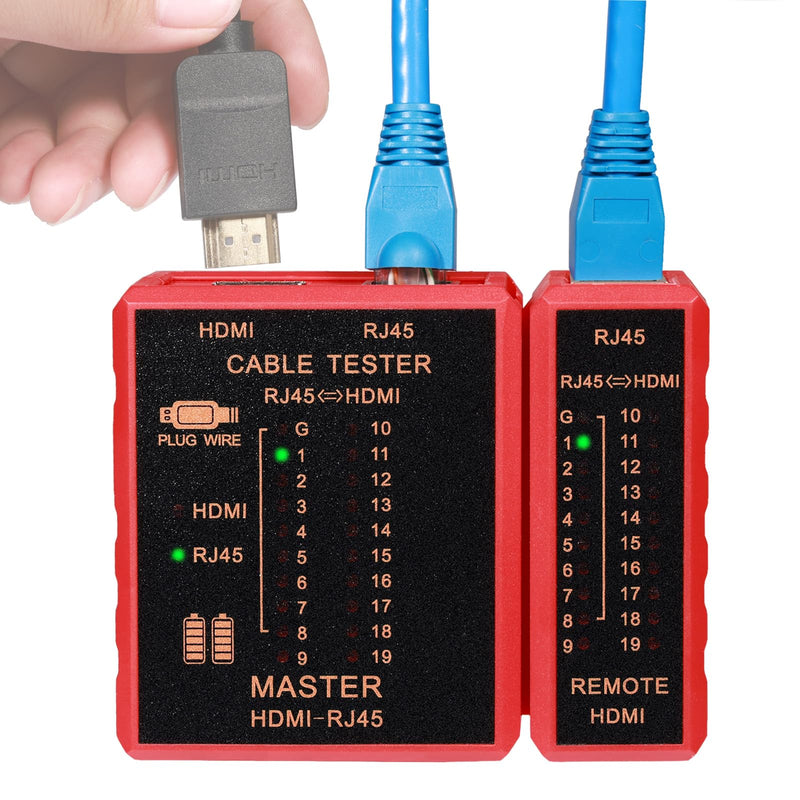 [Australia - AusPower] - HDMI & Network Cable Tester Duo 