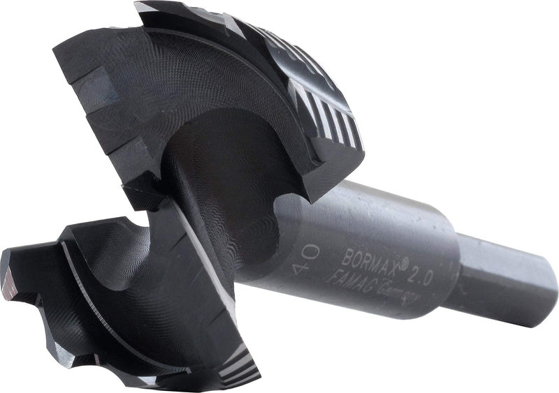 FAMAG Bormax 2.0 WS Forstner Drill Bit, 15 x 57 x 90 mm, Shank: 8 mm 15x57x90mm S=8mm