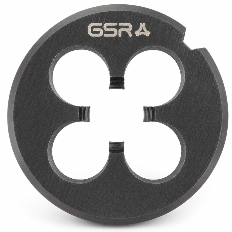 GSR Professional Threading Die for External Thread, HSSE-VAP M Form B, Heat Resistant, Wear-Resistant, Better Adhesion of Cutting Oil and Long Service Life, Metric, M4