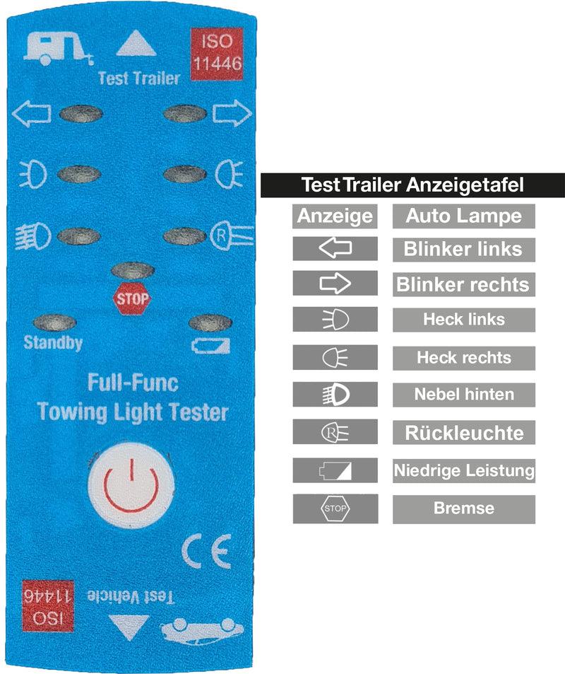 Berger & Schröter 20021 LED Trailer Tester, Car & Trailer Tester