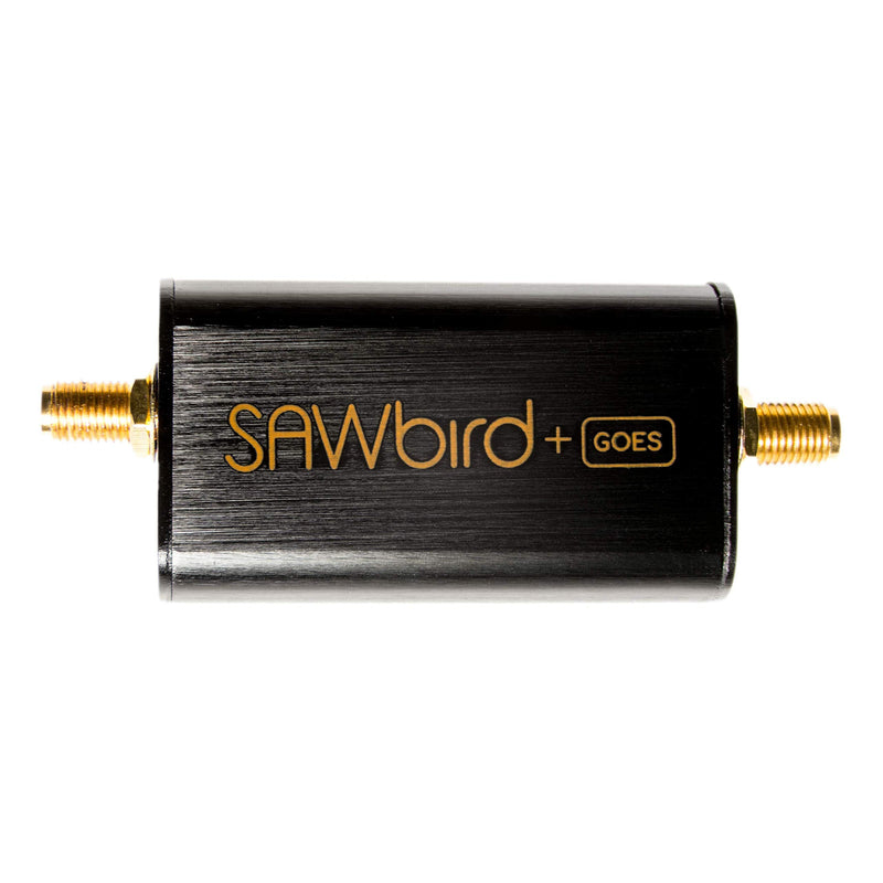NooElec SAWbird+ GOES - Premium SAW Filter & Cascaded Ultra-Low Noise LNA Module for NOAA (GOES/LRIT/HRIT) Applications. 1688MHz Center Frequency