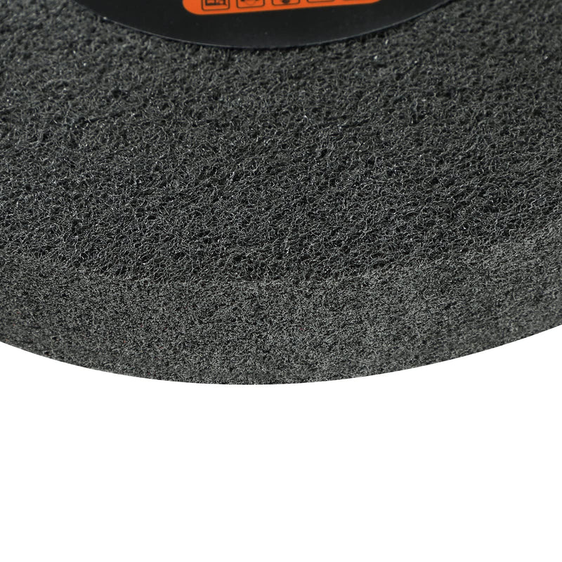 Deburring Wheels, Nylon Fiber Buffing Wheel 8 inch 9P Hardness. Polishing Stainless Steel, etc. Silicon Carbide Abrasive. for Bench Grinder Polishing Machine. 5/8 inch Arbor, 180 Grit