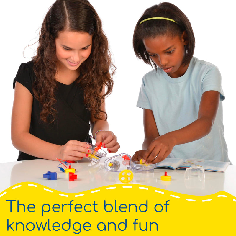 [Australia - AusPower] - Thames & Kosmos Motors & Generators Science Kit | 25 Guided STEM Experiment Lessons | 48 Page Color Student Guide | Grades 3-6 | Ages 8+ | Play & Learn | Parents' Choice Silver Award Winner 