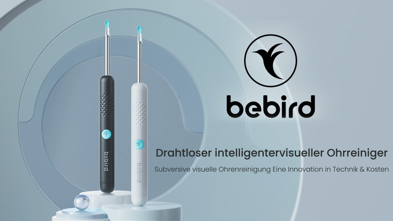 BebirdPro Ear Wax Remover Otoscope R1, 1080P HD Ear Cleaner with Camera, Otoscope with Light, Wide Angle Otoscope IP67 Waterproof Ear Cleaner for Adults, Children, iOS, Android