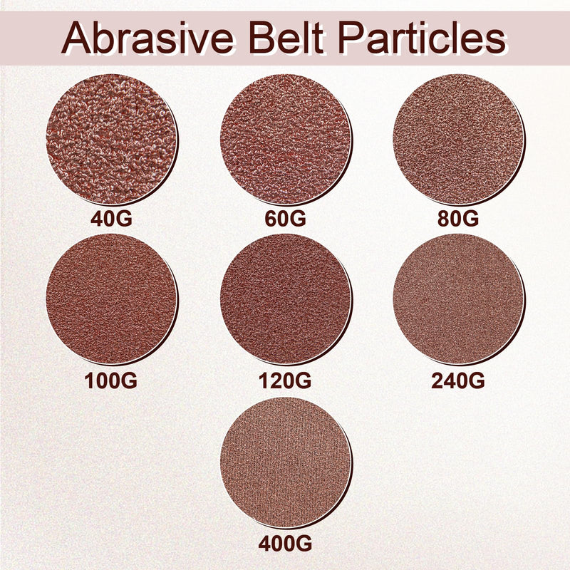 [Australia - AusPower] - SALI Sanding Belts Pack of 10 75 x 533 mm Sanding Belt Grit 40 Belt Sandpaper for Belt Sander Sanding Machine for Wood Metal Grinding, Filing, Sharpening and Rust Removal 40 grit 10 pieces 