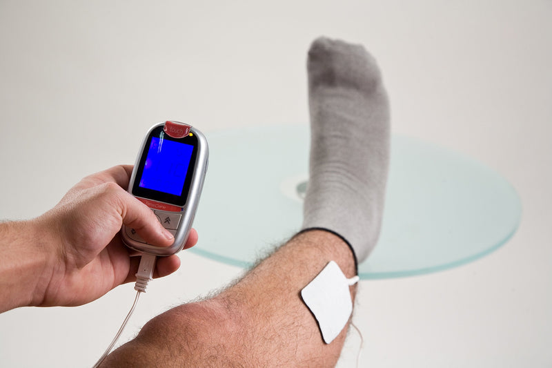 [Australia - AusPower] - TensCare Foot Electrode - Large, Provides Pain Relief for the Foot, Improves Blood Circulation and Mobility (Use with TENS Device) Groß 