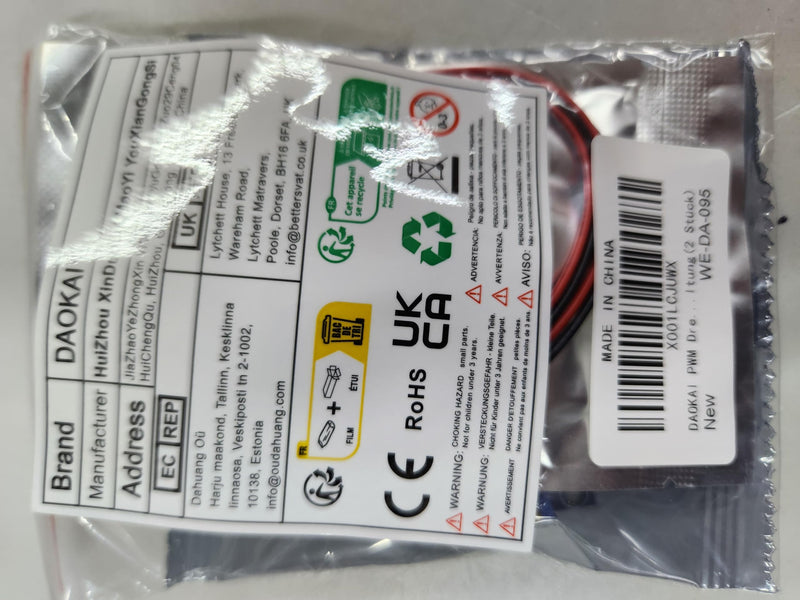 [Australia - AusPower] - 2Pcs PWM to Voltage Module 0%-100% PWM to 0-10V PWM to Voltage Converter Power Module for Digital-to-Analog Signal Interface Switching for PLC with 24AWG Cable 