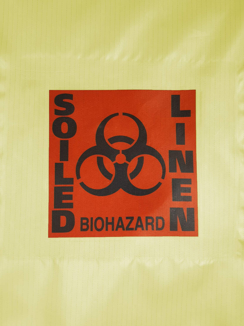 [Australia - AusPower] - Barrier Nylon Biohazard Laundry Bag 30"X40" Yellow 