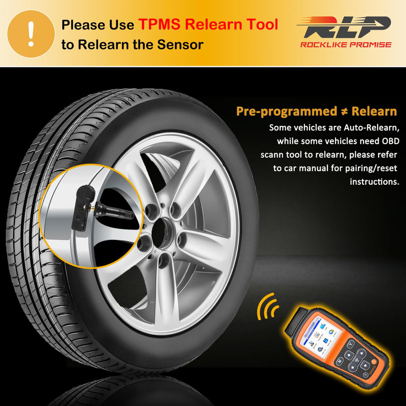 [Australia - AusPower] - TPMS Sensor Tire Pressure Sensor TPMS Sensors Set of 4 315MHz Compatible with Ford Lincoln Mercury Replaces DE8T-1A180-AA 9L3Z-1A189-A CM5T-1A180-AA 