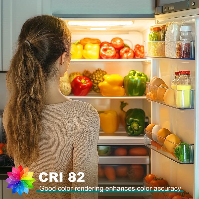 DiCuno Fridge Lamp E14 LED 3W Warm White 2700K Replaces 30W Pack of 2 | E14 LED Lamp 270 lm, CRI 82, 360° Beam Angle, Non-Dimmable, 230 V AC, for Refrigerator, Extractor, Sewing Machine, Salt Lamp
