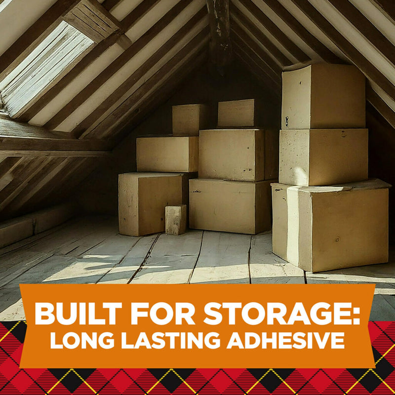 Scotch Long Lasting Storage Packing Tape, Clear, Storage Tape Withstands Extreme Temperatures, 1.88 in x 38.2 yd,4 Rolls and 4 Tape Dispensers 4 Rolls