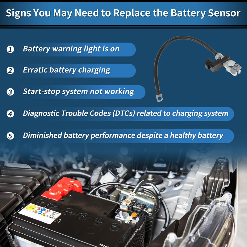 [Australia - AusPower] - No.37180-A7000 Battery Current Sensor Assy for Kia Forte Forte5 2014-2018 for Kia Forte Koup 2014-2016 Battery Negative Cable 