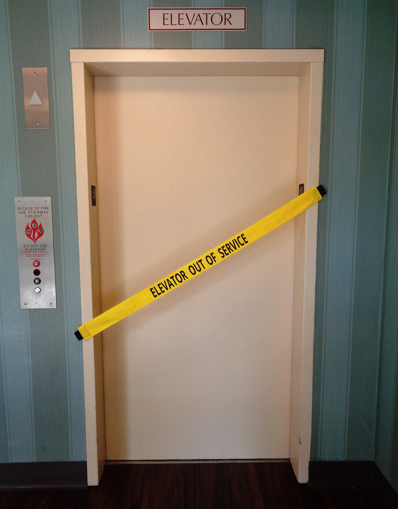 Elevator Out of Service - Nylon Banner with Magnetic Ends