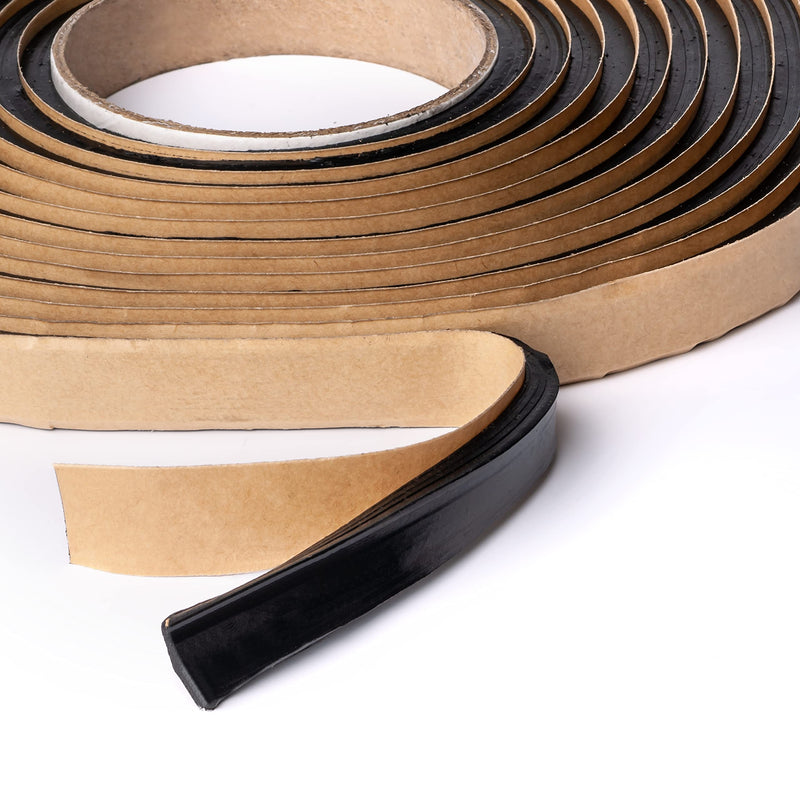Second Skin Butyl Tape – 1 Roll (20ft x 1/2” x 1/4”) | Black Butyl Sealant Tape for RV, Auto, Marine, Headlight Repair, Window Glazing Tape | Weatherproof & Waterproof, Indoor & Outdoor, Made in USA 1 Butyl Tape