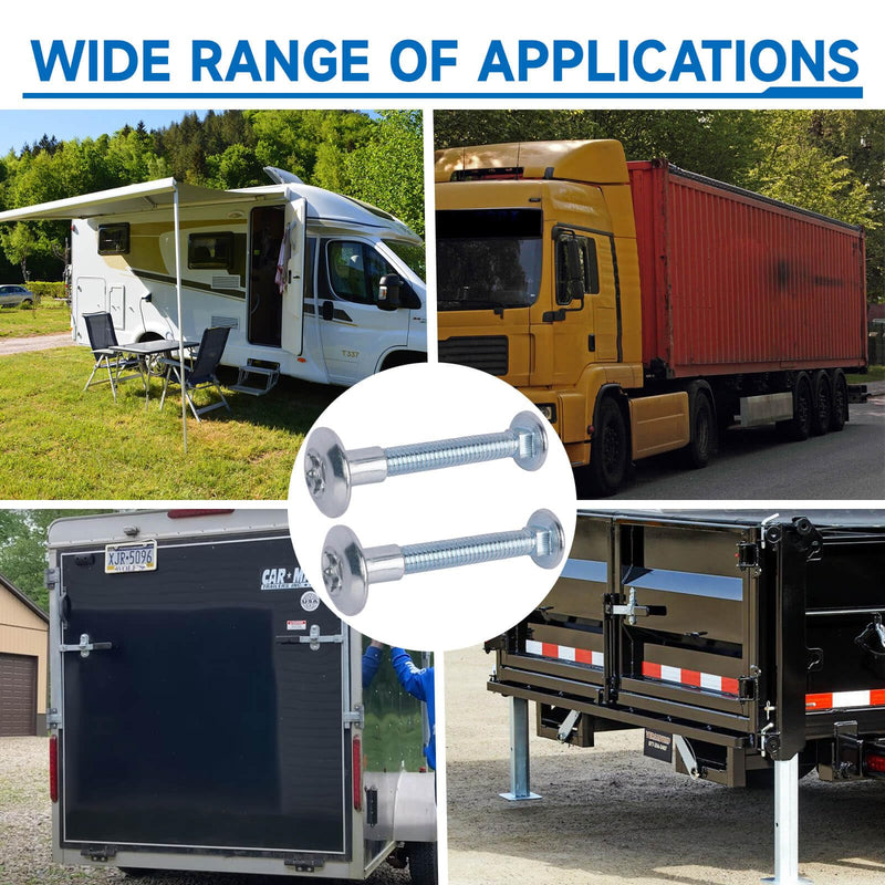 [Australia - AusPower] - Trailer Hasp Bolt Kit for Trailer Cam Action Hasp 