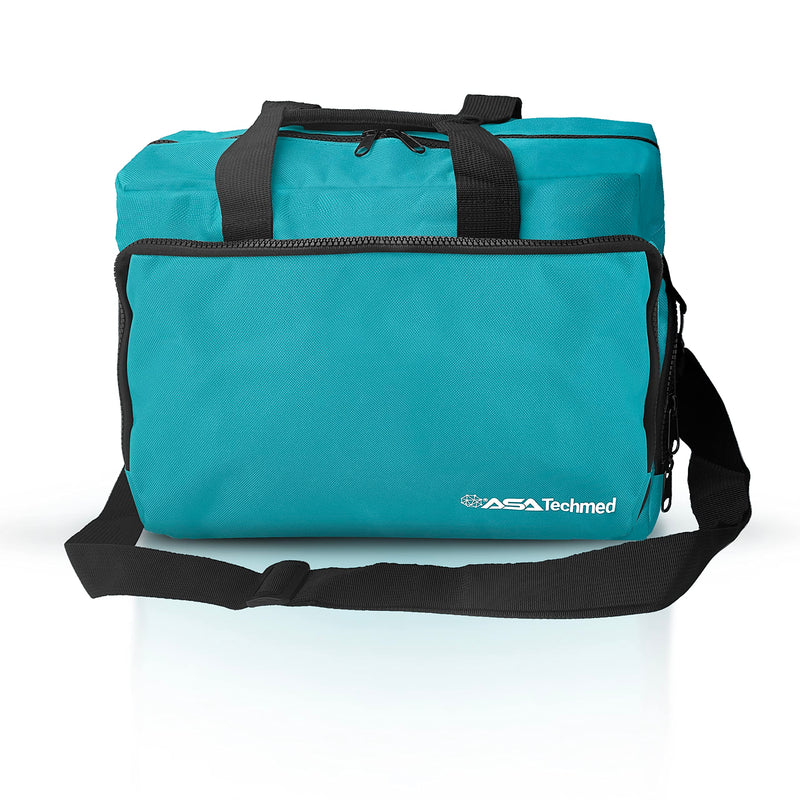 [Australia - AusPower] - ASA TECHMED Nurse Bag for Medical Equipment, Nurse Accessories Bag Ideal for Doctors, Nurses, Home Health Aids, Medical Students (Teal) 