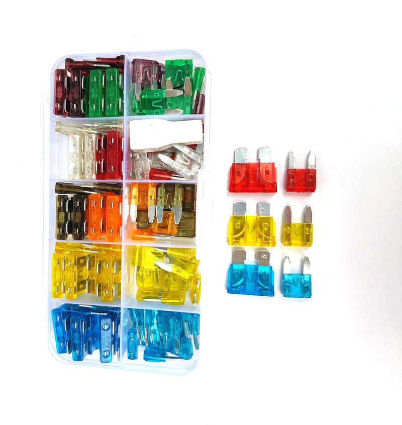 [Australia - AusPower] - Automotive Circuit Test Light kit 3-60V DC Digital LEDTester+Car Blade Fuses+Automotive Wire Connector pins, Auto Bidirectional Voltage Tester Electric Test Pen (Test Pen + Car Blade Fuses) Test Pen + Car Blade Fuses+wire pins 